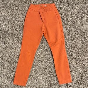 Old Navy Women's Orange Skinny Pants